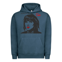 Pigment Midnight Navy ann wilson müsïc Urban Hoodie - linhVisuals