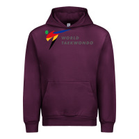 Mauve Wine world taekwondo sports Urban Hoodie - linhVisuals