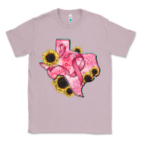 Lilac texas map breast cancer Classic Tee - CowGirlArtShop