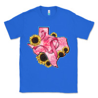 True Royal texas map breast cancer Classic Tee - CowGirlArtShop