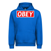 Cobalt obey Urban Hoodie - linhVisuals