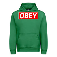 Emerald obey Urban Hoodie - linhVisuals
