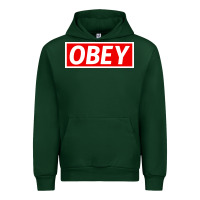 Forest Green obey Urban Hoodie - linhVisuals