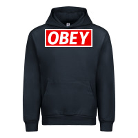 Navy obey Urban Hoodie - linhVisuals