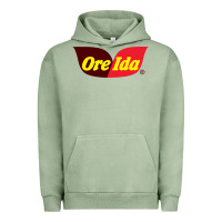 Pigment Oil Green Ore-Ida Urban Hoodie - linhVisuals