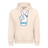 Sandshell girl peace sign Urban Hoodie - linhVisuals
