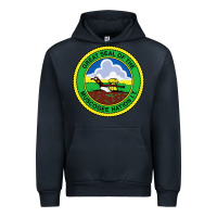 Navy great seal of the muscogee nation Urban Hoodie - linhVisuals