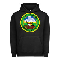 Pigment Black great seal of the muscogee nation Urban Hoodie - linhVisuals
