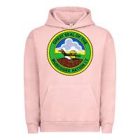 Pigment Salmon great seal of the muscogee nation Urban Hoodie - linhVisuals