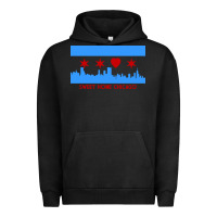 Pigment Black sweet home chicago Urban Hoodie - linhVisuals