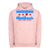 Pigment Salmon sweet home chicago Urban Hoodie - linhVisuals