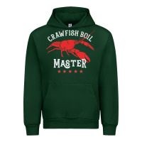 Forest Green 5 stars crawfish boil master big red lobster Urban Hoodie - linhVisuals
