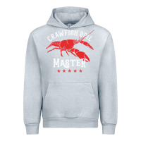 Heather Grey 5 stars crawfish boil master big red lobster Urban Hoodie - linhVisuals