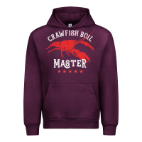 Mauve Wine 5 stars crawfish boil master big red lobster Urban Hoodie - linhVisuals