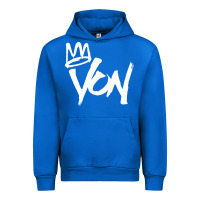 Cobalt KING VON MERCH Urban Hoodie - linhVisuals