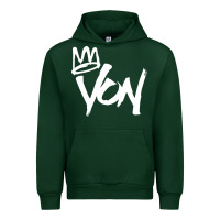 Forest Green KING VON MERCH Urban Hoodie - linhVisuals