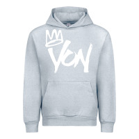 Heather Grey KING VON MERCH Urban Hoodie - linhVisuals