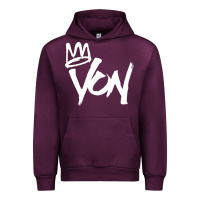 Mauve Wine KING VON MERCH Urban Hoodie - linhVisuals