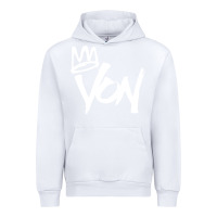 White KING VON MERCH Urban Hoodie - linhVisuals