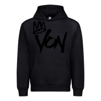 Black KING VON Urban Hoodie - linhVisuals