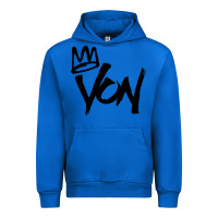 Cobalt KING VON Urban Hoodie - linhVisuals