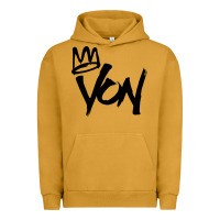 Pigment Peanut Butter KING VON Urban Hoodie - linhVisuals