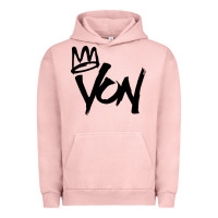 Pigment Salmon KING VON Urban Hoodie - linhVisuals