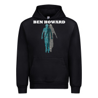 Black Ben Howard Urban Hoodie - linhVisuals