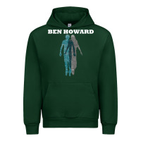 Forest Green Ben Howard Urban Hoodie - linhVisuals