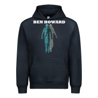 Navy Ben Howard Urban Hoodie - linhVisuals