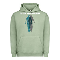 Pigment Oil Green Ben Howard Urban Hoodie - linhVisuals