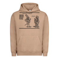 Pigment Burro doctor faustus vintage illustration design Urban Hoodie - linhVisuals