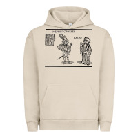 Pigment French Oak doctor faustus vintage illustration design Urban Hoodie - linhVisuals