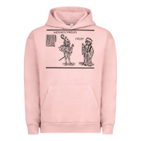 Pigment Salmon doctor faustus vintage illustration design Urban Hoodie - linhVisuals