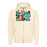 Sandshell valentines day lets get lit Zipper Hoodie - AdoDesignShop