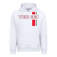 White ver 33 formula Urban Hoodie - linhVisuals