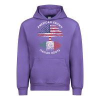 Tulip american grown italian roots usa italy flag tree Urban Hoodie - linhVisuals