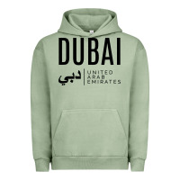 Pigment Oil Green dubai united arab emirates Urban Hoodie - linhVisuals