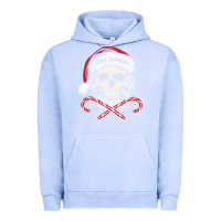 Pigment Grape Ice bah humbug skull santa hat christmas funny quote Urban Hoodie - linhVisuals