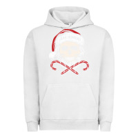 Pigment Lunar Rock bah humbug skull santa hat christmas funny quote Urban Hoodie - linhVisuals