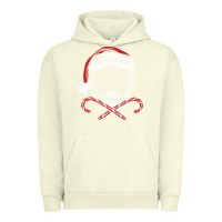Pigment Pistachio bah humbug skull santa hat christmas funny quote Urban Hoodie - linhVisuals