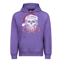Tulip bah humbug skull santa hat christmas funny quote Urban Hoodie - linhVisuals
