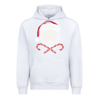 White bah humbug skull santa hat christmas funny quote Urban Hoodie - linhVisuals