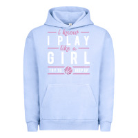 Pigment Grape Ice basketball gifts for girls i know i play like a girl try to keep up in Urban Hoodie - linhVisuals