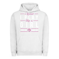 Pigment Lunar Rock basketball gifts for girls i know i play like a girl try to keep up in Urban Hoodie - linhVisuals
