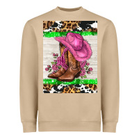 Mushroom cowgitl hat and roses Heavyweight Sweatshirt - AdoDesignShop