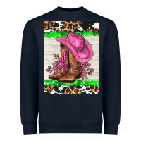 Navy cowgitl hat and roses Heavyweight Sweatshirt - AdoDesignShop