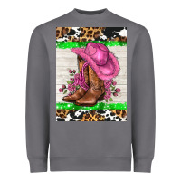 Storm cowgitl hat and roses Heavyweight Sweatshirt - AdoDesignShop