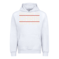 White because i'm chris that's why sarcastic birthday gifts for chris funny Urban Hoodie - linhVisuals