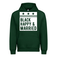 Forest Green black happy & married funny wedding gifts Urban Hoodie - linhVisuals